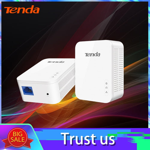 1pair Tenda PH3 1000Mbps KIT Gigabit Power line Adapter Powerline Network Adapter AV1000 Ethernet PLC adapter  IPTV homeplug AV2