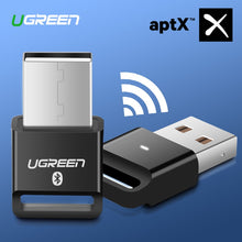 Load image into Gallery viewer, Ugreen USB Bluetooth Dongle Adapter 4.0 for PC Computer Speaker Wireless Mouse Bluetooth Music Audio Receiver Transmitter aptx